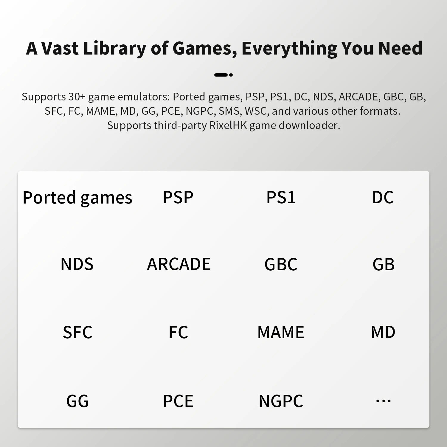 ANBERNIC RG34XXSP Flip Handheld Console 3.4'' IPS Screen Linux 64-bit 64G 5000+ Games Supports 5G WIFI HD-MI TV Output Streaming