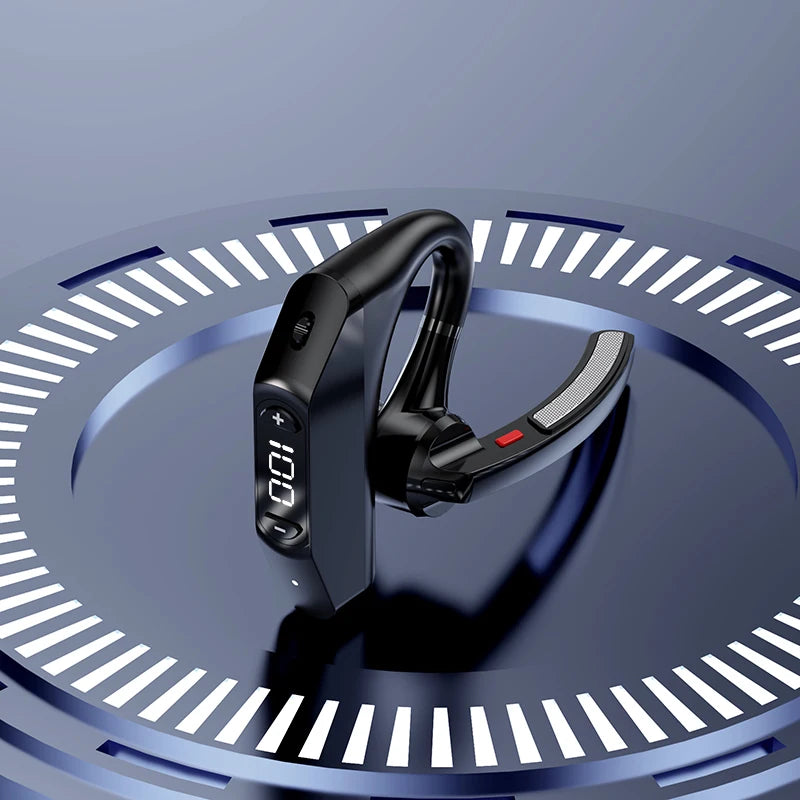 Wireless Headphones With Dual Microphon Bluetooth Earphone ENC Noise Cancelling Hands-free Headset Busines Auriculares Driving