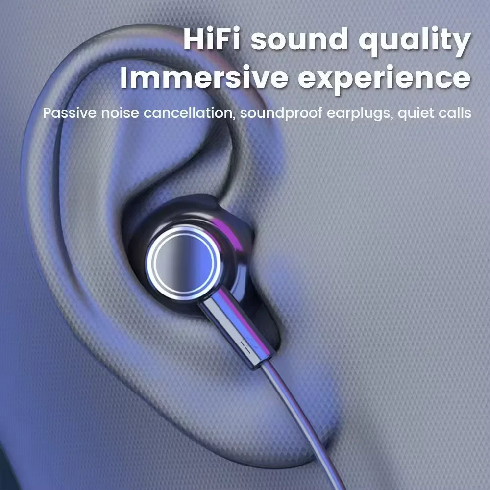 HyperWave 5.3 Wireless Neckband Gaming Earphones - LED-powered sound