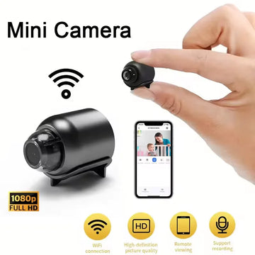 Mini 1080p HD Smart Camera Wireless Surveillance Security Video Cam Night Vision Motion Detect Camcorder Smart Home Cam Monitor