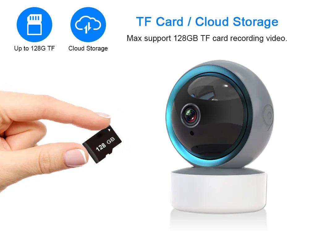 Tuya Smart Life Home Security Camera System Wireless 5MP Wifi CCTV PTZ IP Video Surveillance Camera 2 Way Audio Baby Monitor 2K