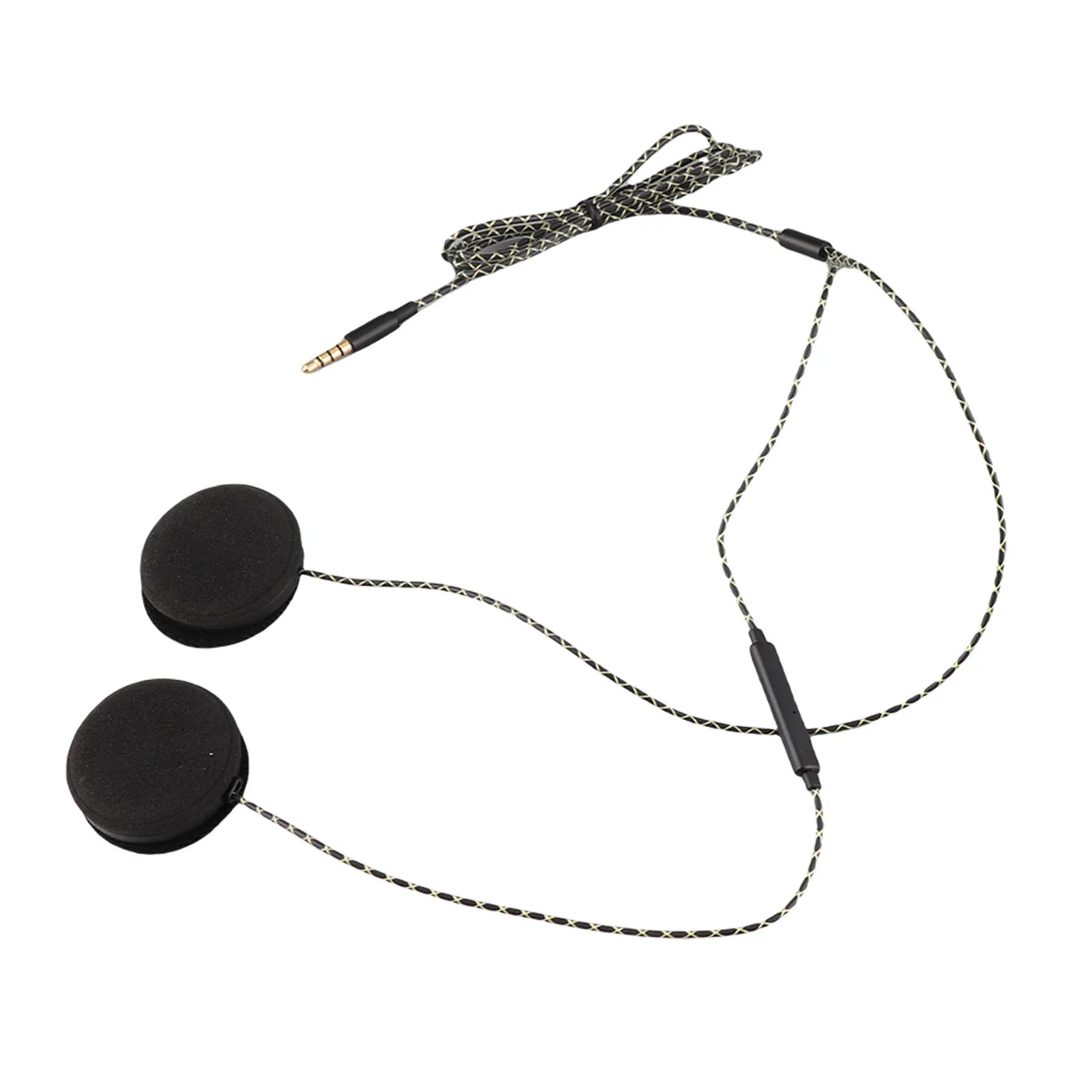 1Pcs Motorcycle Helmet Headset Headphone Speakers for Ios Android MP3 computer and other 3.5 interface audio equipment