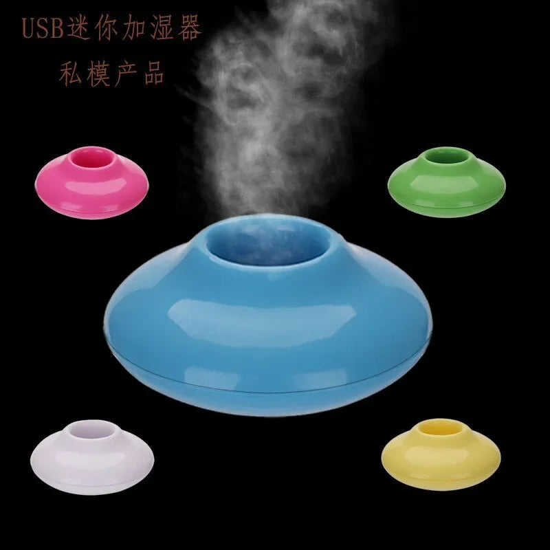 1Set Portable Mini Negative Ion Humidifier USB Car Air Purifier Aroma Diffuser Steam for Home