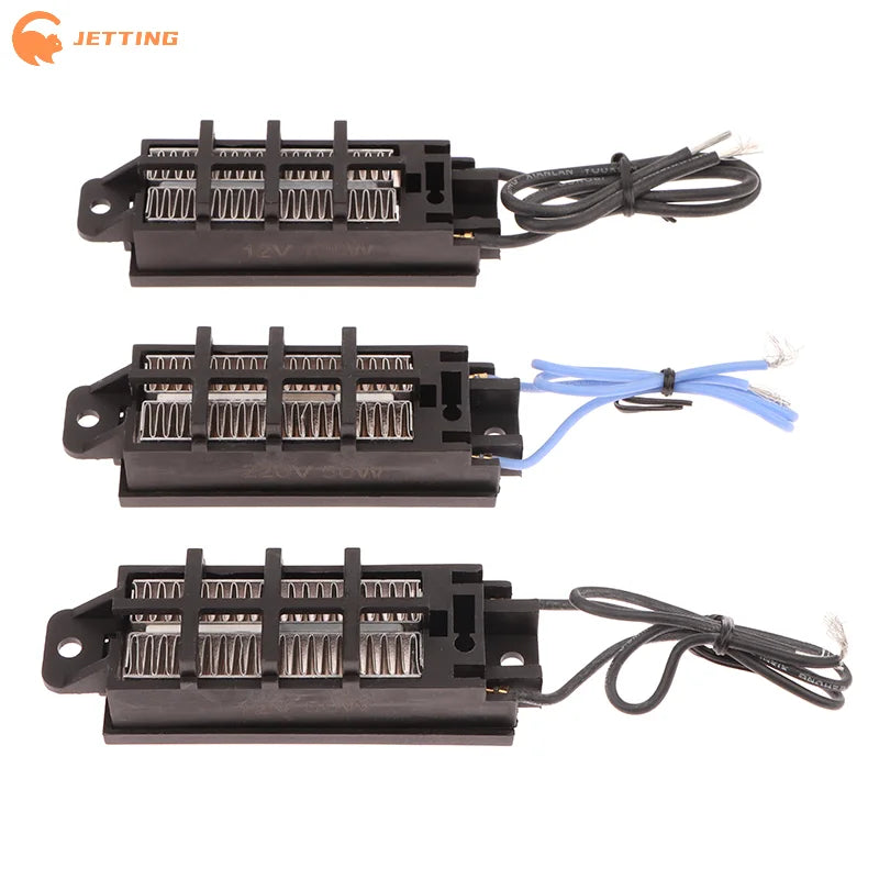 12V~220V 50W~200W Automatic Air Heater Insulation PTC Thermostatic Heating Element Portable Multipurpose Incubator Patio Heaters