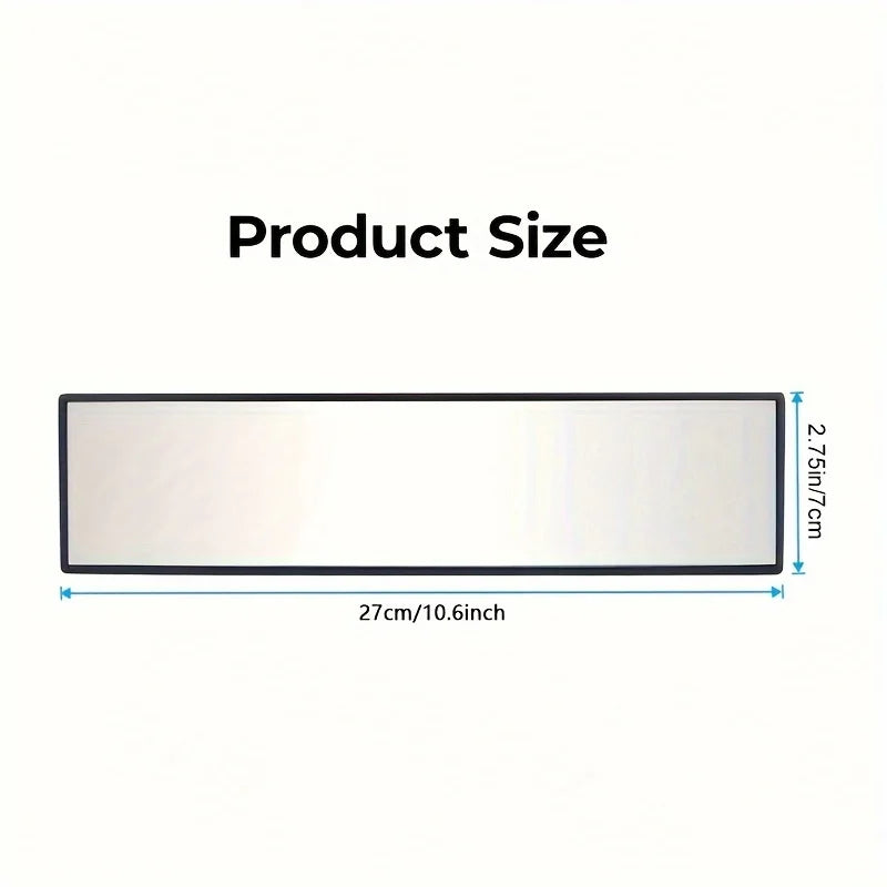 1PC Large field of view anti glare and dazzling wide-angle reflective mirror, auxiliary reversing lens, car rearview mirror