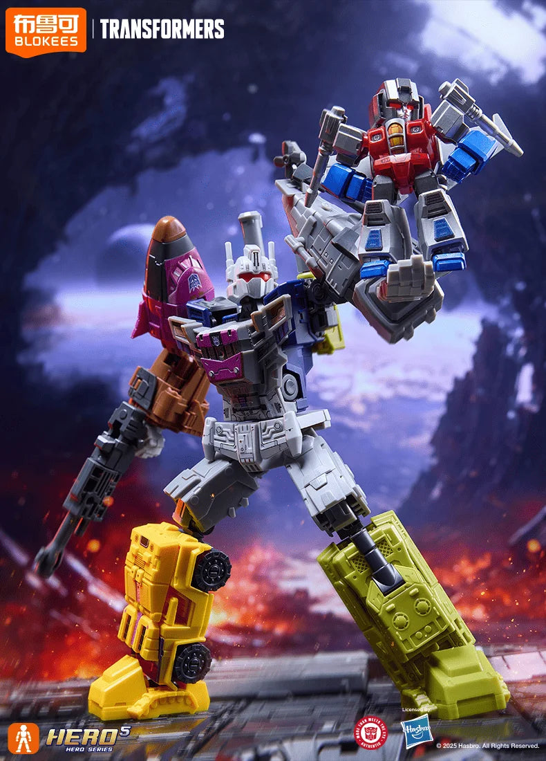 Blokees Transformers One Galaxy Version 9 Blind Box Set Collectible Movable Models Unicron Megatron Arcee Assembled Model