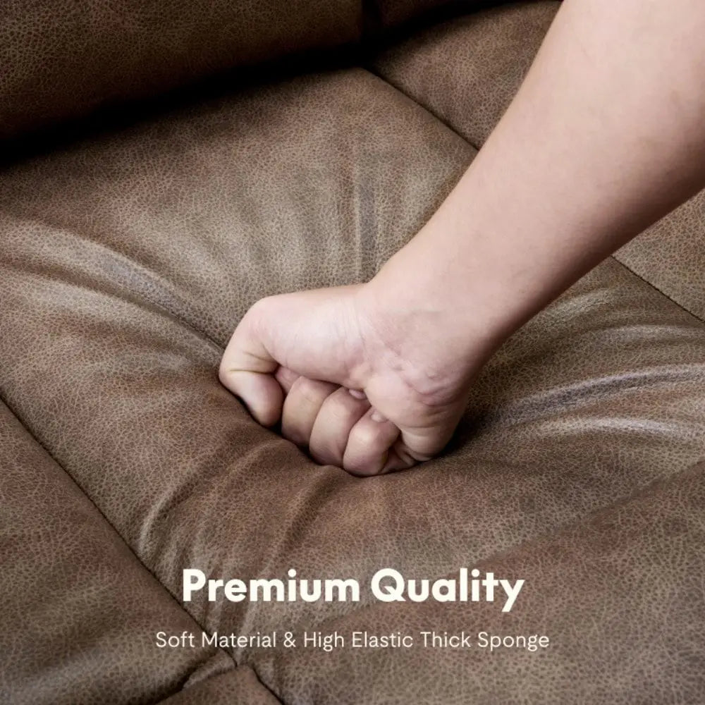 Recliner Sofa with Power Recline, Adjustable Split Back, USB Charging, Bluetooth Speakers & LED LightingRecliner Sofa with Power