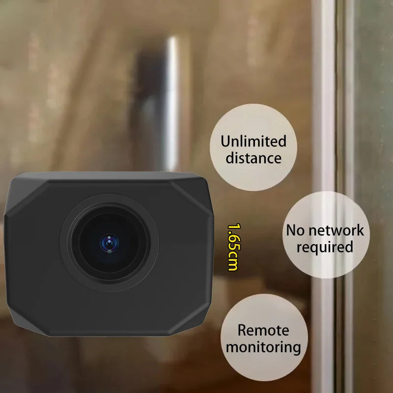 4K HD WiFi Security Camera for Home Mini Smart Indoor IP Surveillance with APP Remote Monitoring Portable Design 2026