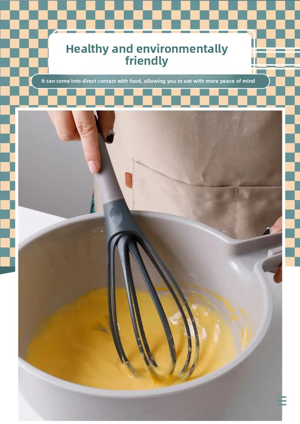 Foldable Egg Beater Whisk Manual Cream Blender Cooking Baking Tool Kitchen Accessories Mixer Foamer Kitchen Gadgets Whisk