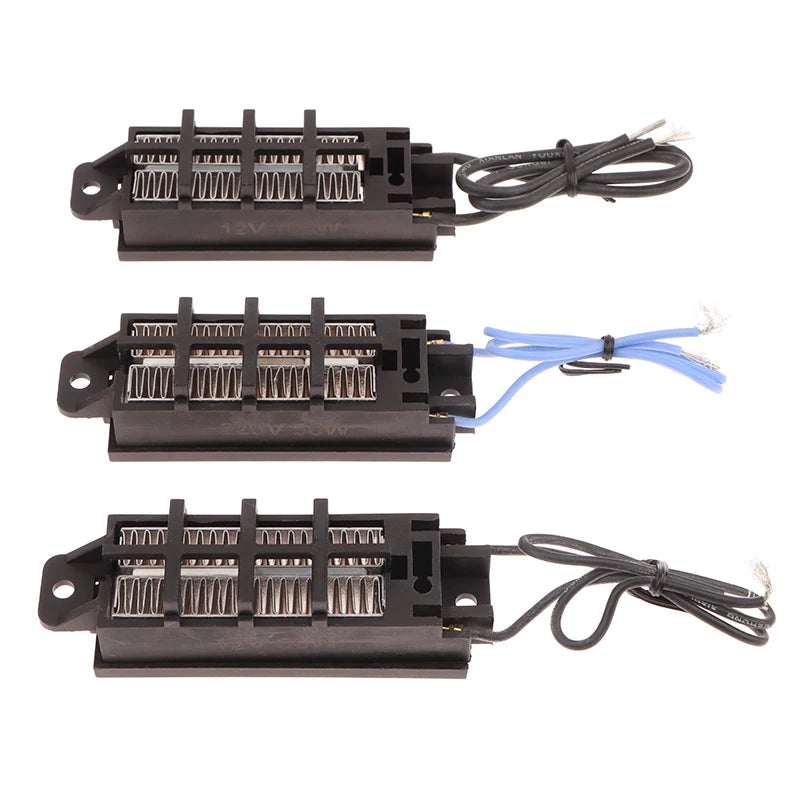 12V~220V 50W~200W Automatic Air Heater Insulation PTC Thermostatic Heating Element Portable Multipurpose Incubator Patio Heaters