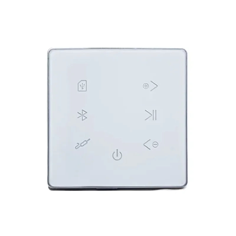 Low Price 86 Touch Screen Home Theater Systems Background Music Controller IPS USB,SD Card Bluetooth Wall Amplifier