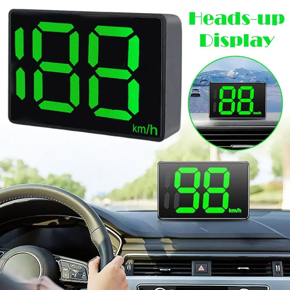 Universal Smart Gadget: GPS Car Speedometer with HUD Measurement Display; Speed KM/H. Experience in Improved V3G7