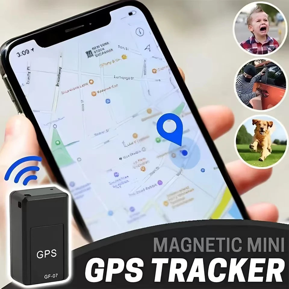Portable Mini Gps Tracking Device Gf07 Car Gps Tracker Vehicle Gps Locator Strong Magnetic Anti-Lost Precise Gps Position App