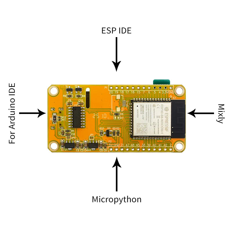 ESP32-S3 HMI 8M PSRAM 16M Flash for Arduino LVGL WIFI&Bluetooth 1.9 Inch 170*320 Smart Display Screen IPS LCD TFT Module