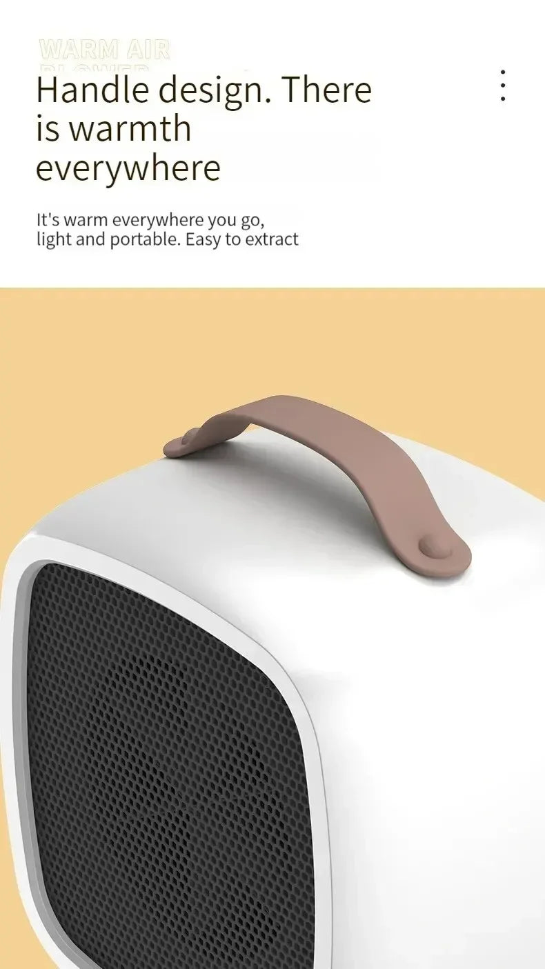 Mini Heater Air Heater Powerful Warm Blower Fast Heater Fan USB Office Heat Desktop Electric Heater For Home Student Dormitory