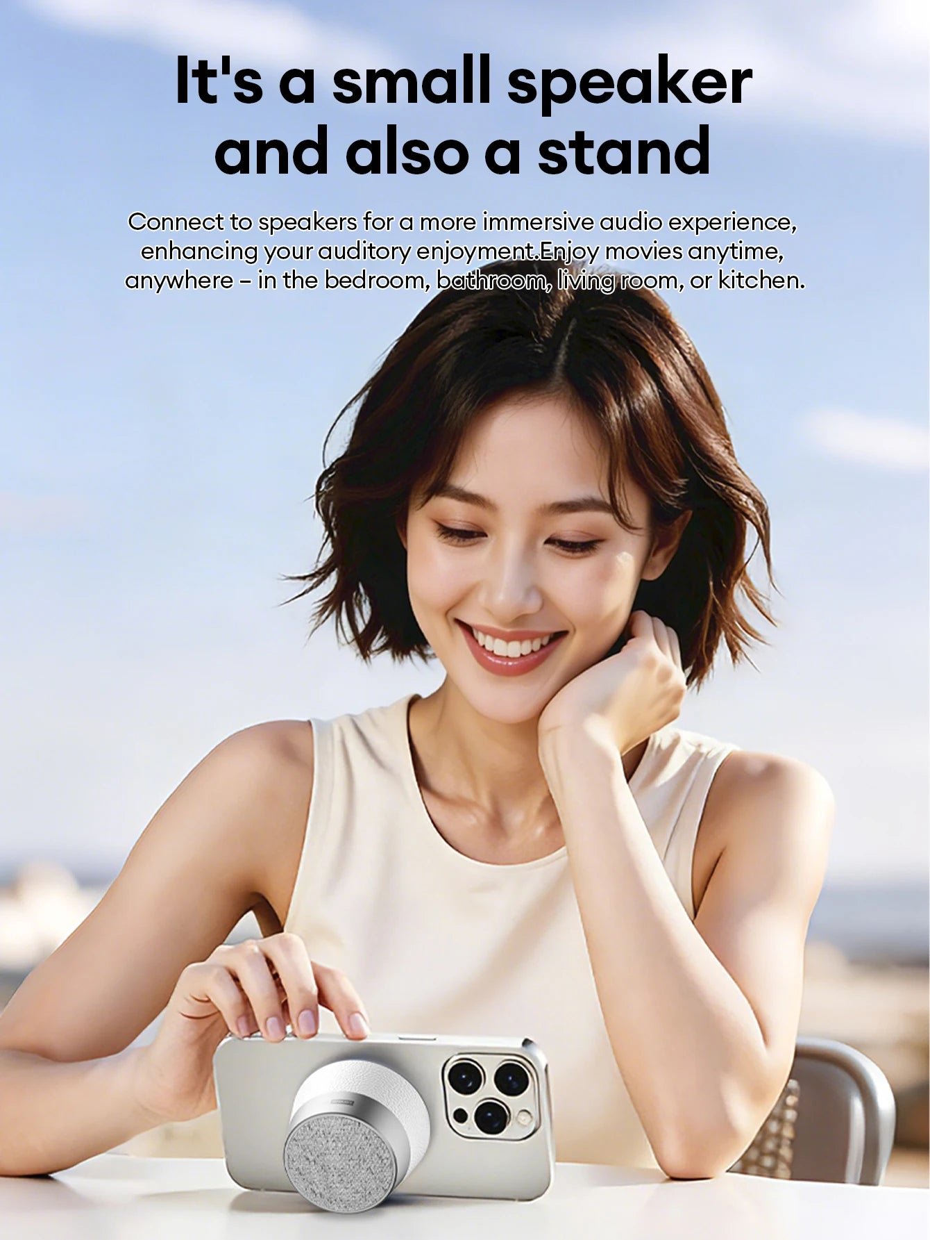 Choice Lenovo Bluetooth Speaker Magnetic Wireless Bluetooth 5.4 Player IPX5 Waterproof Mini Portable Loudspeaker Music HD103 Pro