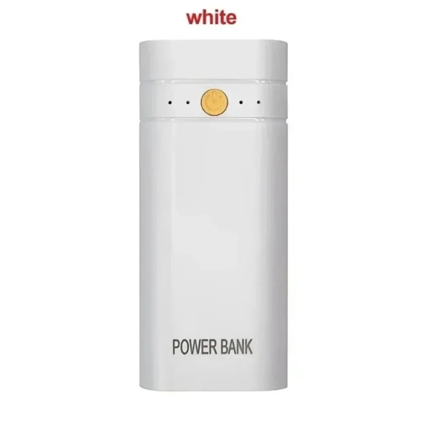 DIY Not Including Batteries Power Bank Box 5V 2A 6000mAh 2X 18650 USB Type-C Battery Charger Case For Phone Electronic Charging