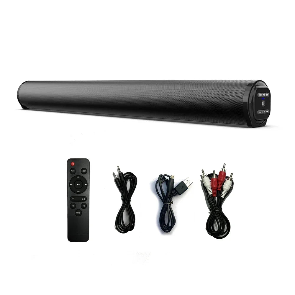 BS-10 Portable Bluetooth Speaker 3D Stereo Surround Desktop Home TV Computer Outdoor Ultra Power Sound TV Projector Subwoofer