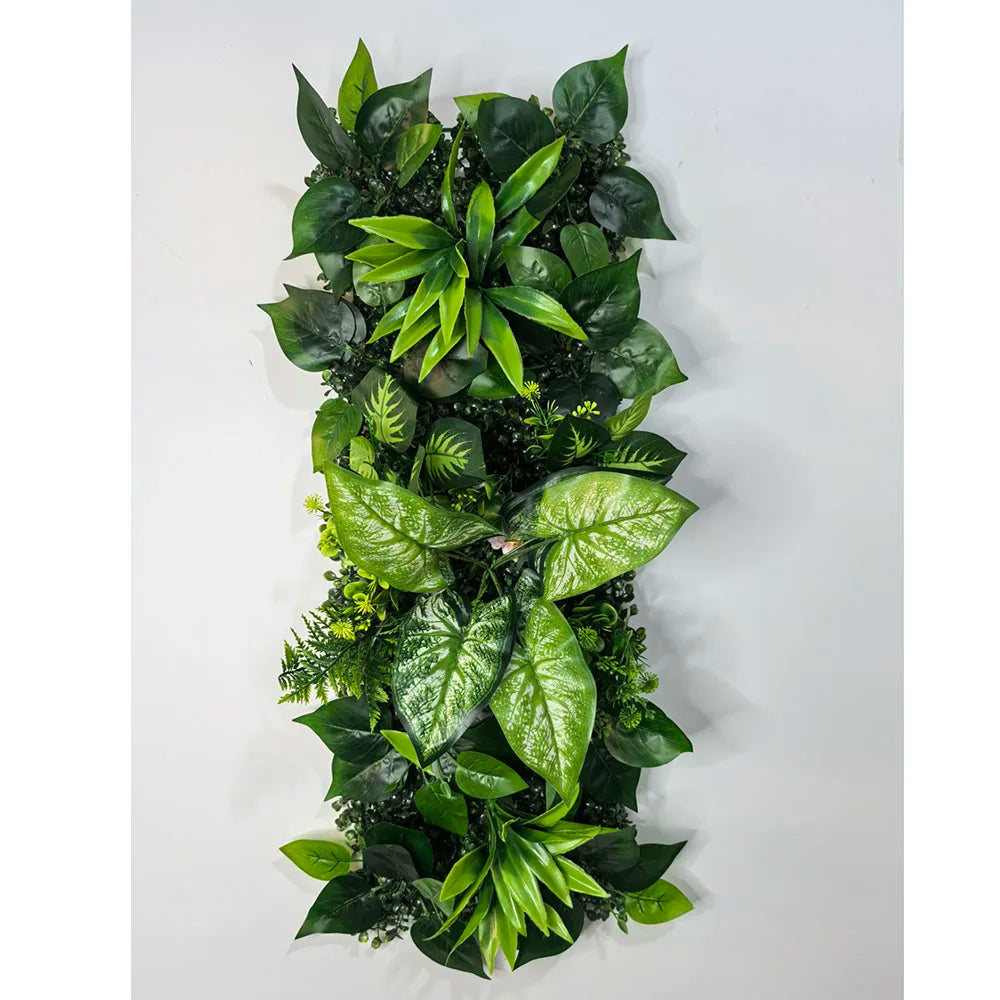 25*75CM Artificial Lawn  Plant Green Imitation Grass Plant Wall Panel Home Decoration Shingle Nail