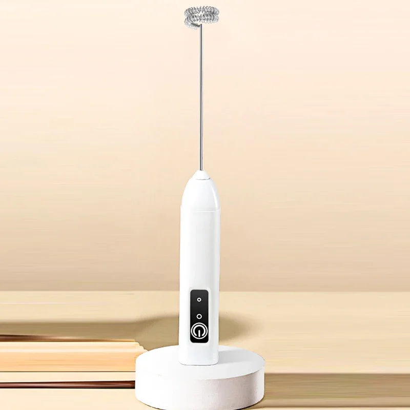 GBBMA Electric Milk Frother Handheld Egg Beater Foamer Coffee Maker Electric Blender Mixer Mini Portable Blender Kitchen TooBMA