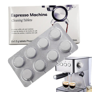 Espressos Machine Cleaning Tablets Cleaner Descaler Tablets for Coffee Machine Espressos Device Descaler Tabs for Home Kitchen