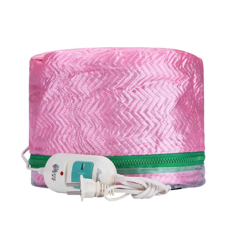 Hair Steamer Cap Electric Hair Heating Cap Thermal Treatment Hat Waterproof Self-heating Hat SPA Nourishing Hair Styling Care