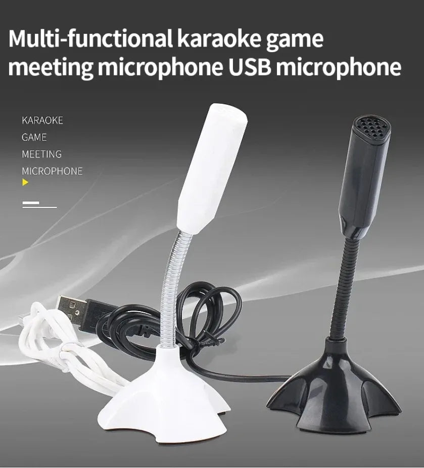 XIKCU Professional High Quality Adjustable Microphone For Laptop And Computer Studio Singing Gaming Streaming Mikrofon Stand Mic