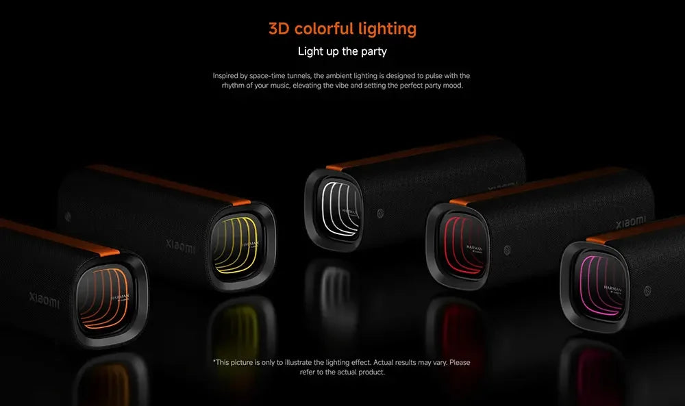 Xiaomi Sound Party TWS Stereo Speaker Global Version IP67 Waterproof Bluetooth 5.4 Harman AudioEFX Combo 50W Portable Speaker