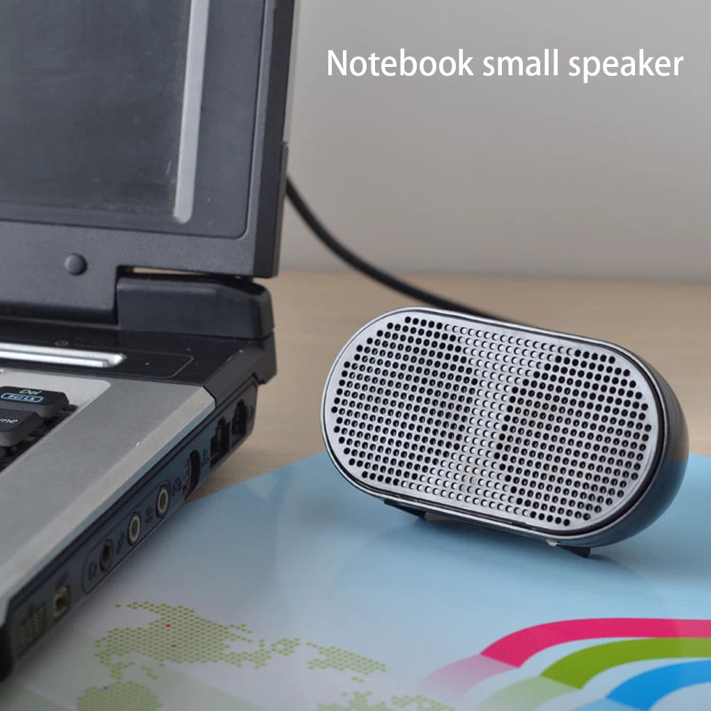 Universal Portable Mini Speaker Laptop Wired Speaker Computer USB Soundbox Music Playing Device Home Office Computers Accessory
