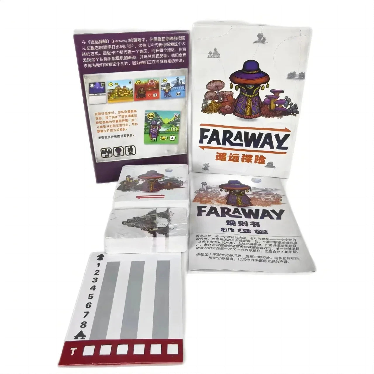 Faraway Exciting Party Board Game and EXPANSION Perfect for Family Friends Game Night Full of Laughter Joy