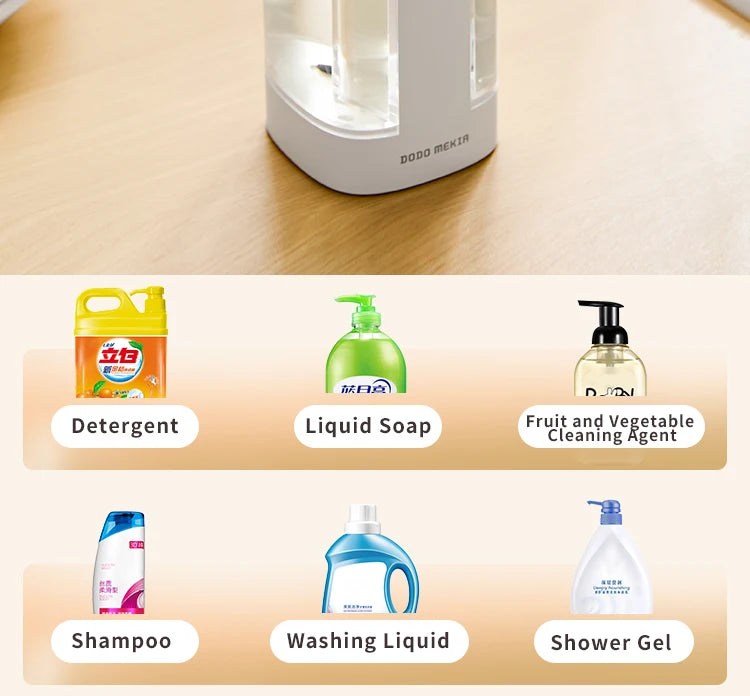 Automatic Dishwashing Machine Sensor Intelligent Hand Washing Machine Kitchen Hand Sanitizer Soap Dispenser