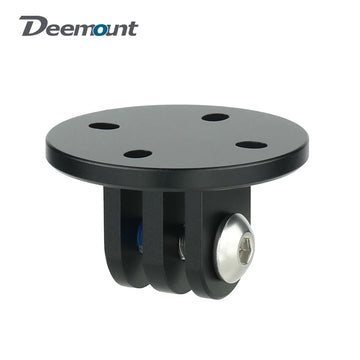 CNC-machined Alloy Connector for Wahoo Computer Stand Vertical Horizontal Mount Adaption Optional Countersunk or Flat Head Bolts