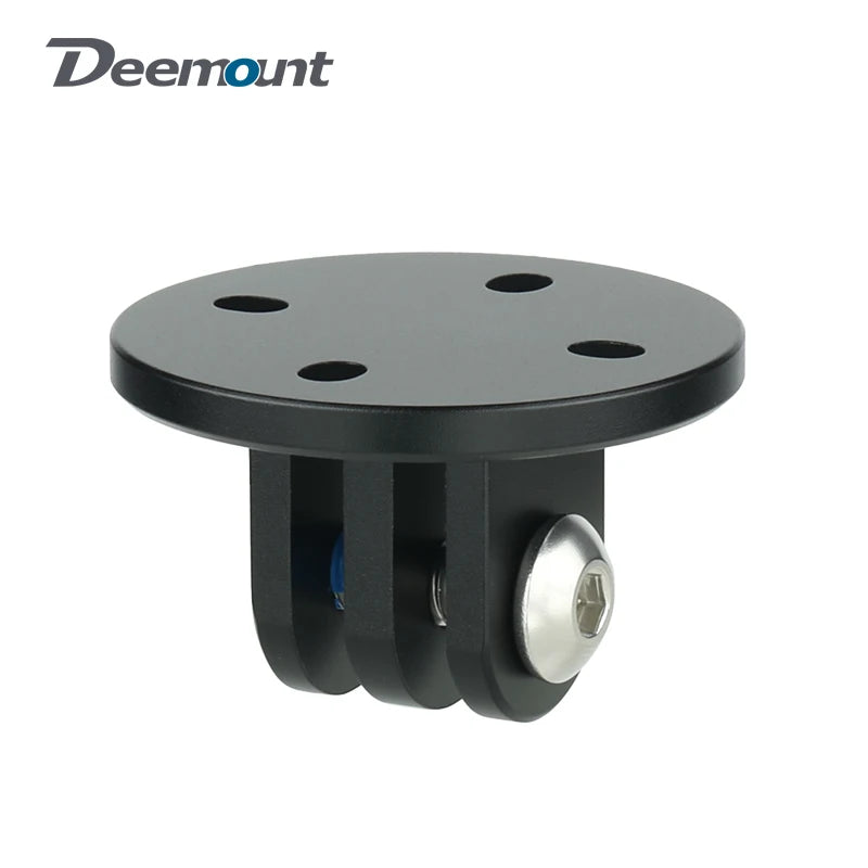 CNC-machined Alloy Connector for Wahoo Computer Stand Vertical Horizontal Mount Adaption Optional Countersunk or Flat Head Bolts