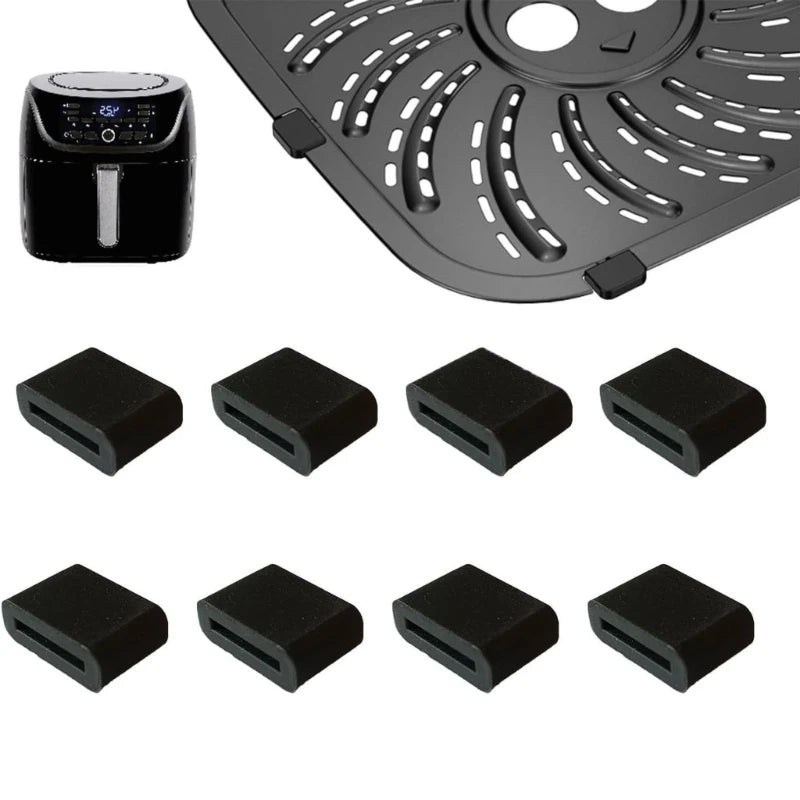 Heat Resistant Silicone Fryer Foot Guards Durable Air Fryer Silicone Bumpers