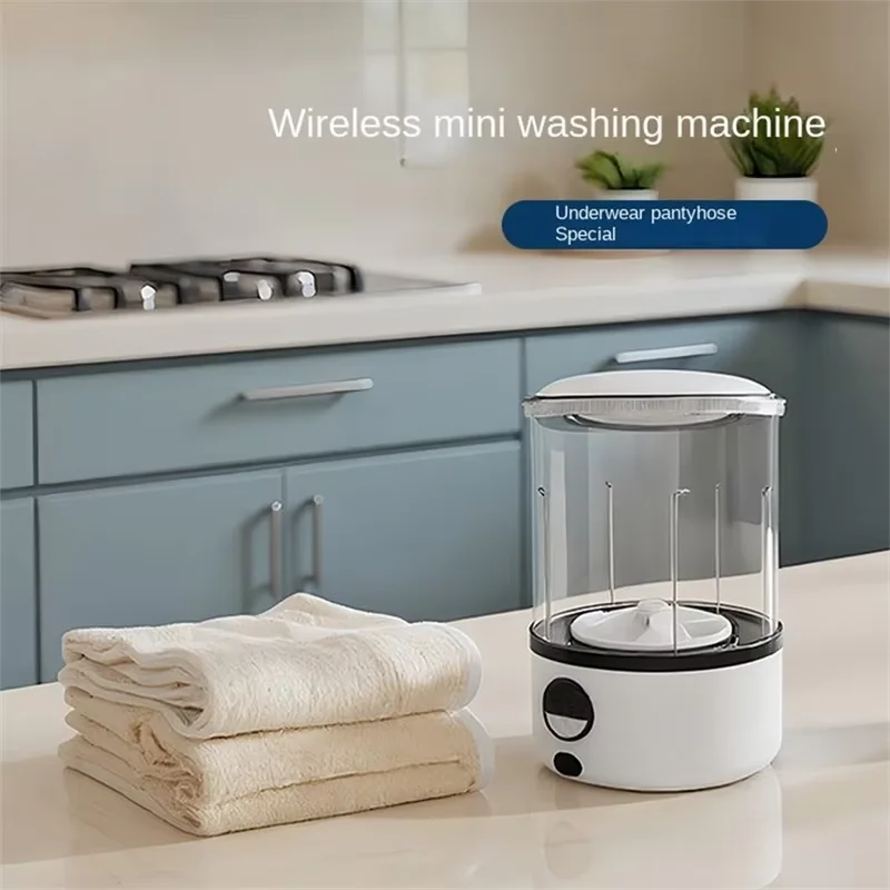 2L mini washing machine automatic portable turbo Led washing cup portable washing machine is suitable for underwear, underwear