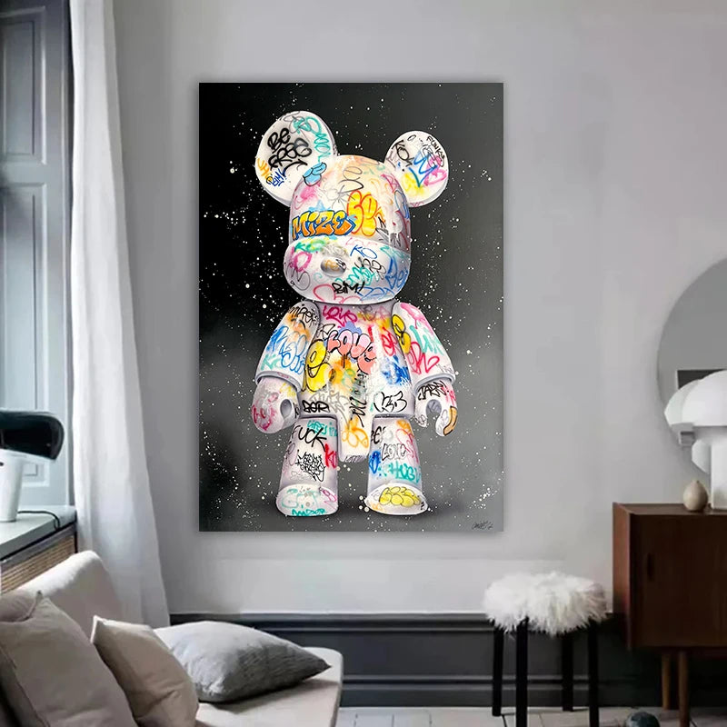 Banksy Wall Art Graffiti Canvas Painting Pop Art Love Sign Abstract Posters and Prints Wall Pictures For Living Room Home Decor