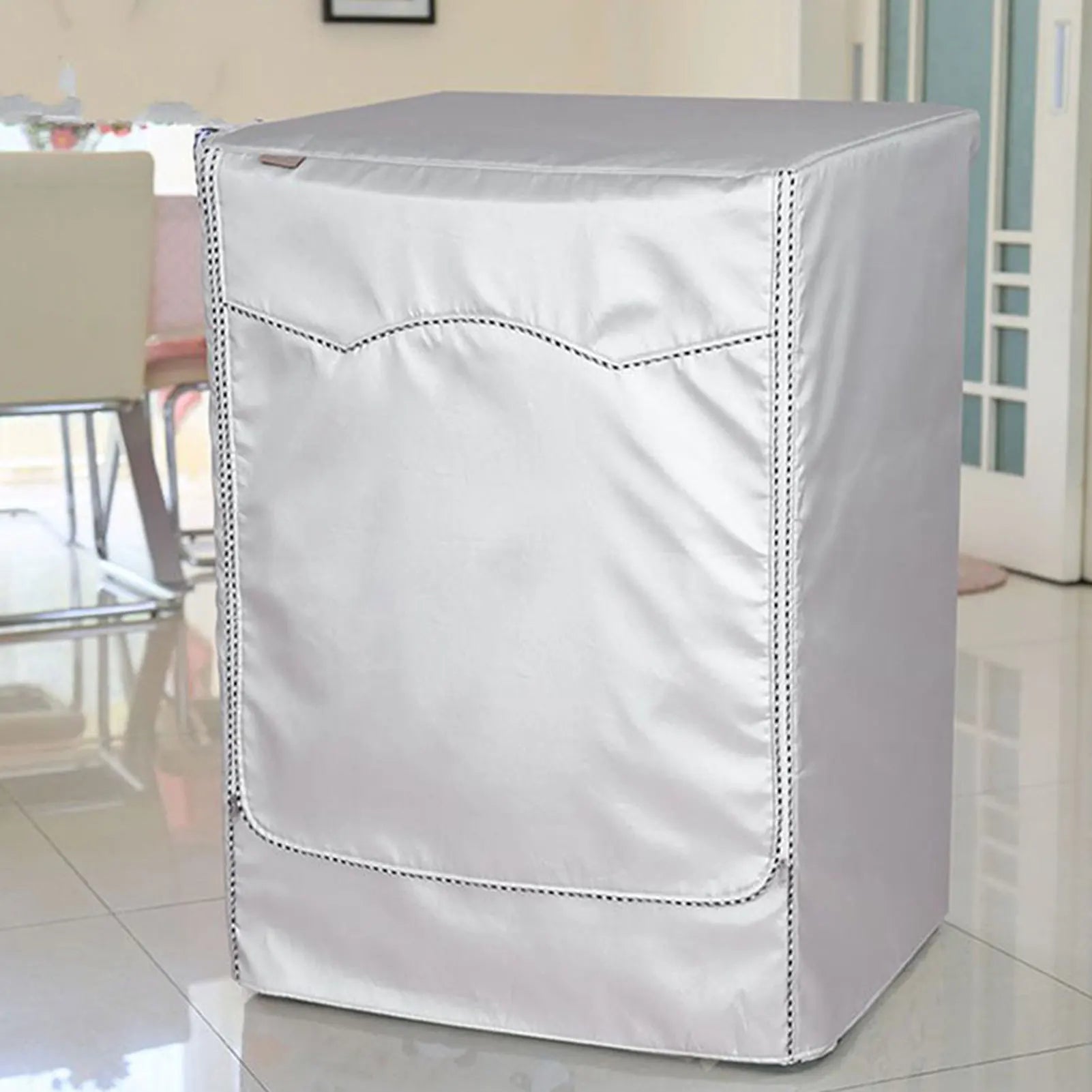 Washing Machine Dustproof Cover Easy to Clean Anti-Corrosion Cover for Automatic Roller Washing Machine