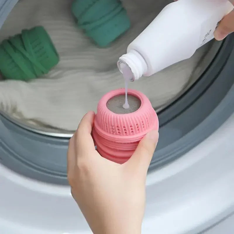 Washing Laundry Machine Cleaning  Ball Essential 2023      Softener Liquid Storage