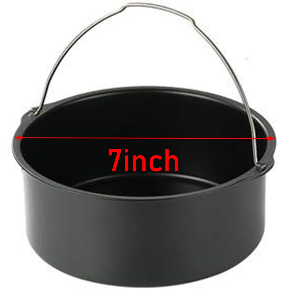 Air Fryer Accessory Set - 12 Pieces Compatible With 4, 4.2, 5, 5.5, 5.8 QT Gowise, Cosori, Phis, Ninja, Cozyna Air Fryers