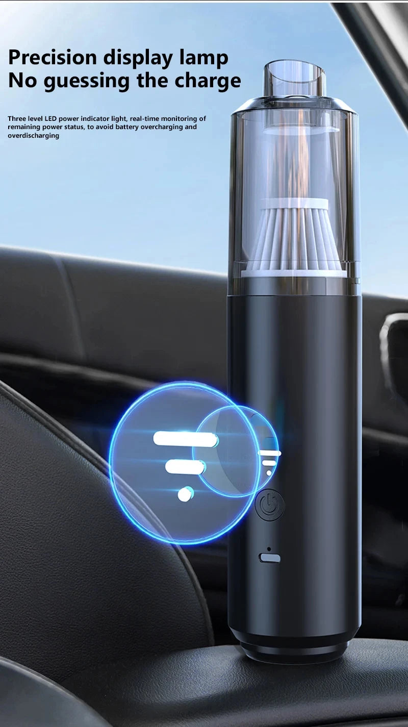 New Car Vacuum Cleaner Wholesale Portable Wireless Handheld Mini Blower 4-in-1 Car Vacuum Home & Car Use Accessories