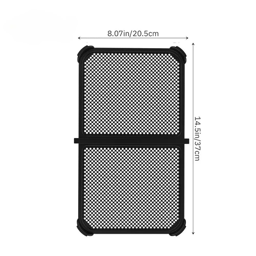 2nd generation Air Fryer Splatter Guard Heat Resistant for Ninja AF500 Air Fryer Reusable Foldable Oil Silicone Splatter Shield