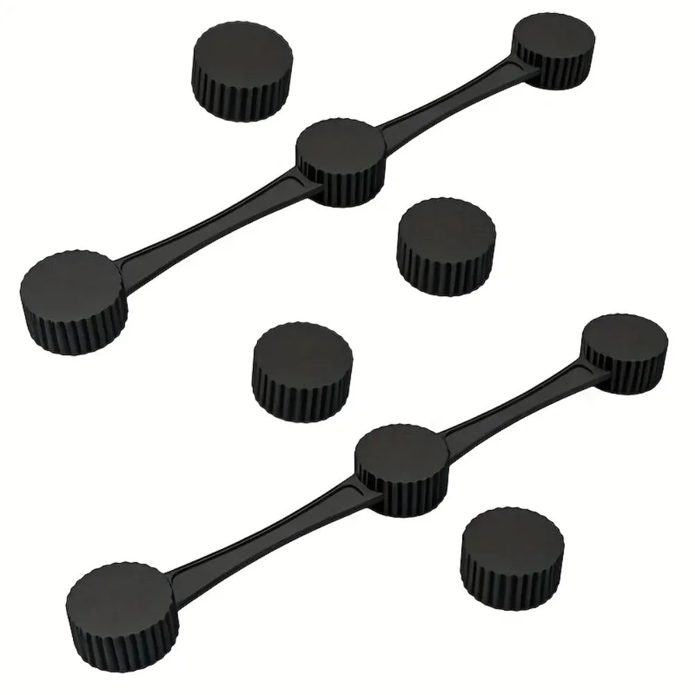 Air Fryer Magnet Silicone Buckle, Air Fryer Magnetic Silicone Clips, Parchment paper used to control the air fryer can be reused
