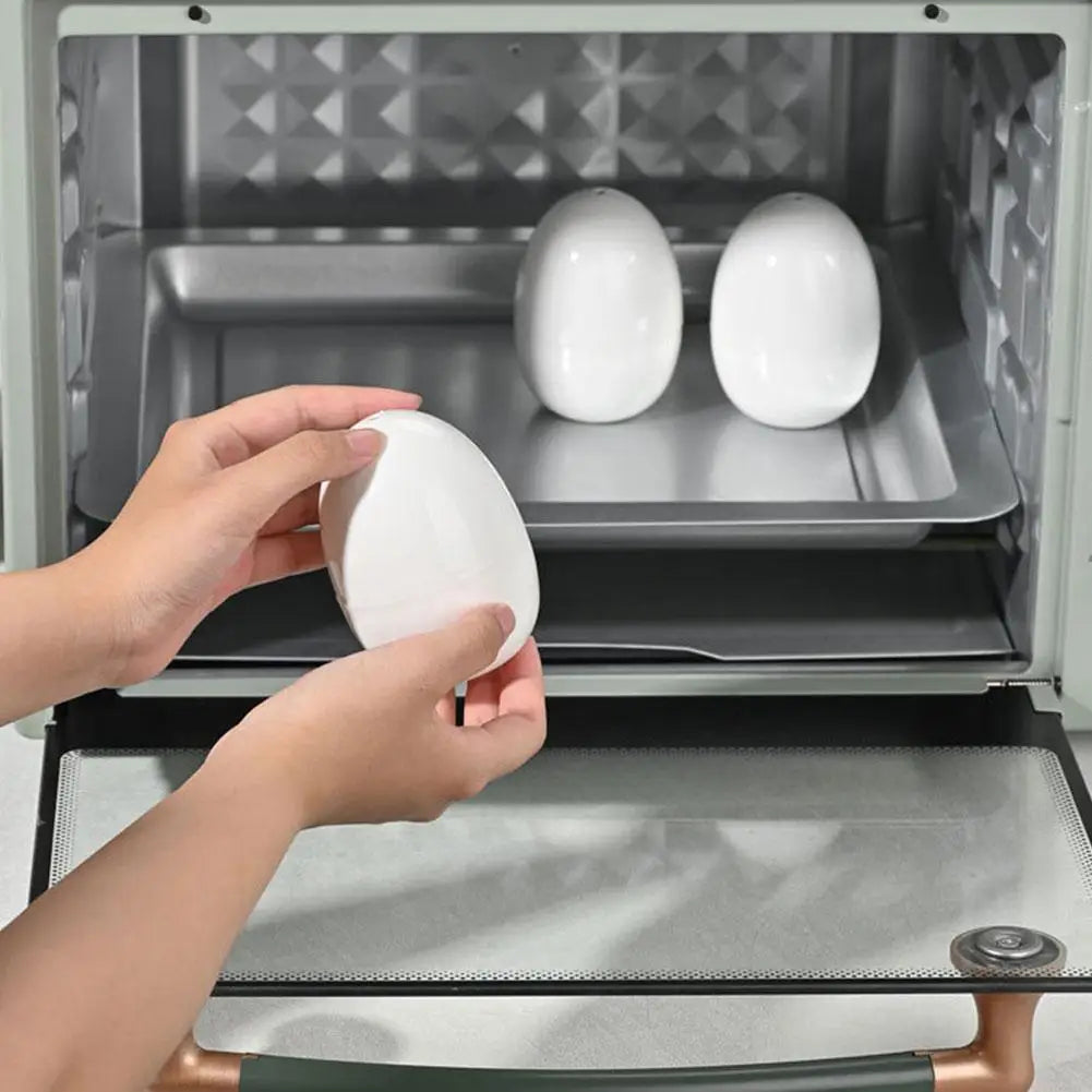 1/4 eggs Microwave Egg Steamer Boiler Cooker Easy Quick 5 Minutes Hard Or Soft Boiled Egg Boiler Kitchen Cooking Tools