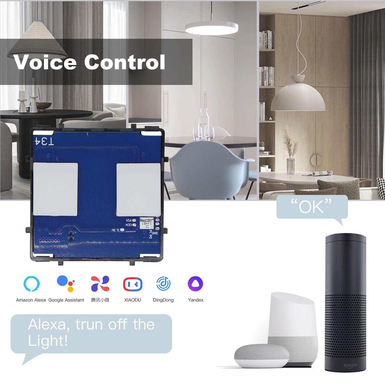 BSEED Wifi Smart Thermostats Electric Boiler Water Floor Heating Central Controller Glass Panel Socket Switch DIY Accessory Part