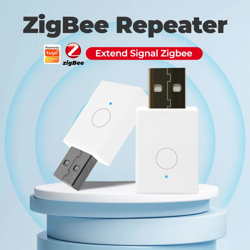 Tuya ZigBee 3.0 Signal Repeater USB Signal Amplifier Extender for Smart Life ZigBee2MQTT Gateway Smart Home Devices Automation
