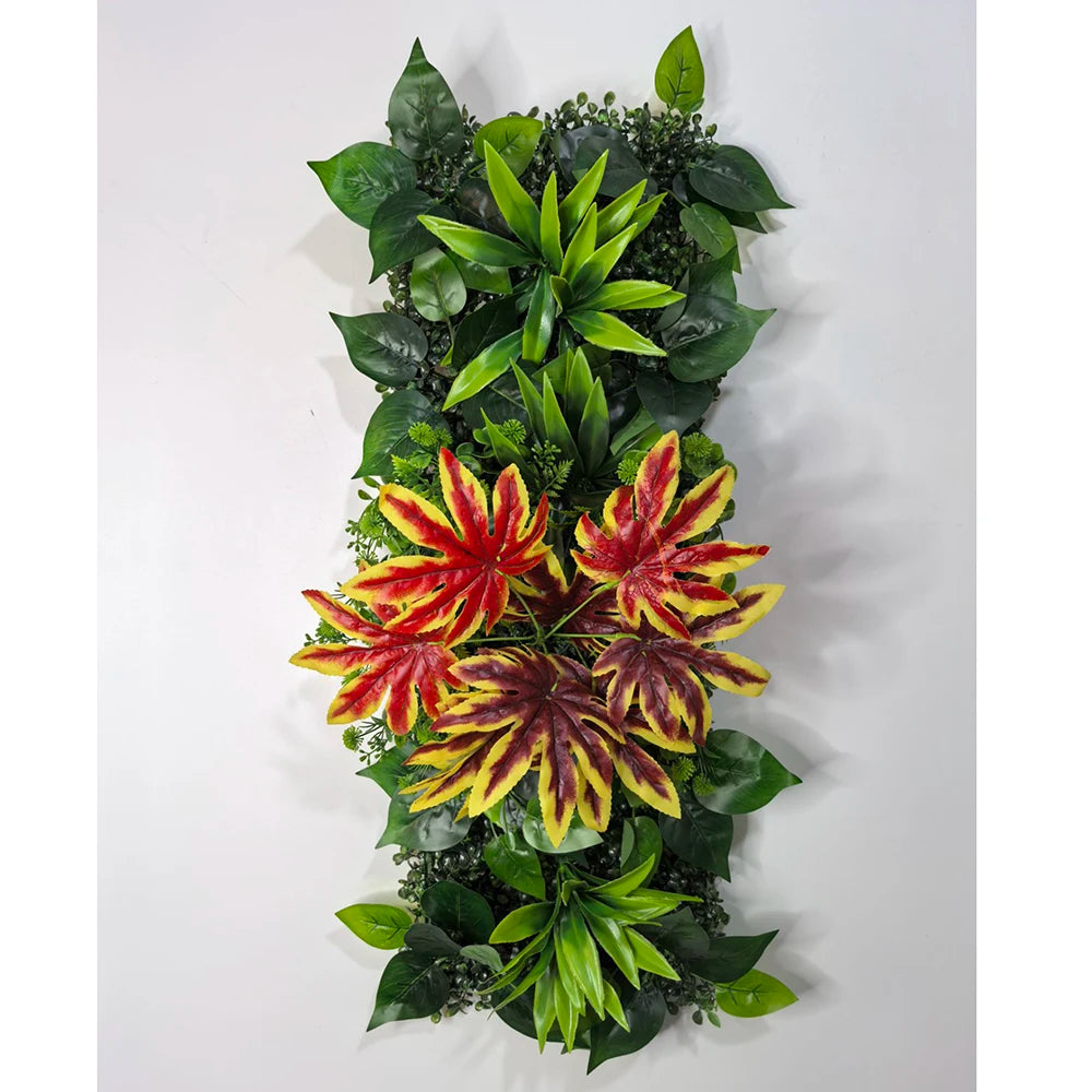 25*75CM Artificial Lawn  Plant Green Imitation Grass Plant Wall Panel Home Decoration Shingle Nail