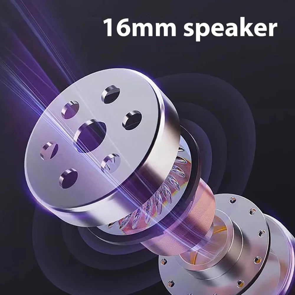 Bluetooth 5.4 Ear Hook Headphone With Mic TWS Wireless Earphone HiFi Stereo Noise Reduction Driving Headset Waterproof Earbud