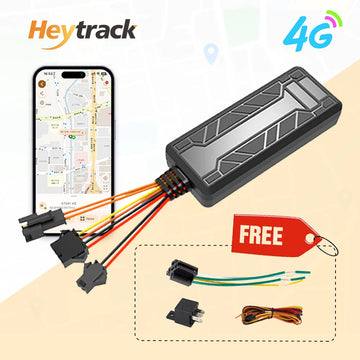 4G GPS Tracker For Car Motorcycle Anti-theft Vehicle GPS Tracking Device Mini GPS with Free Real Time Tracking Web APP and Relay