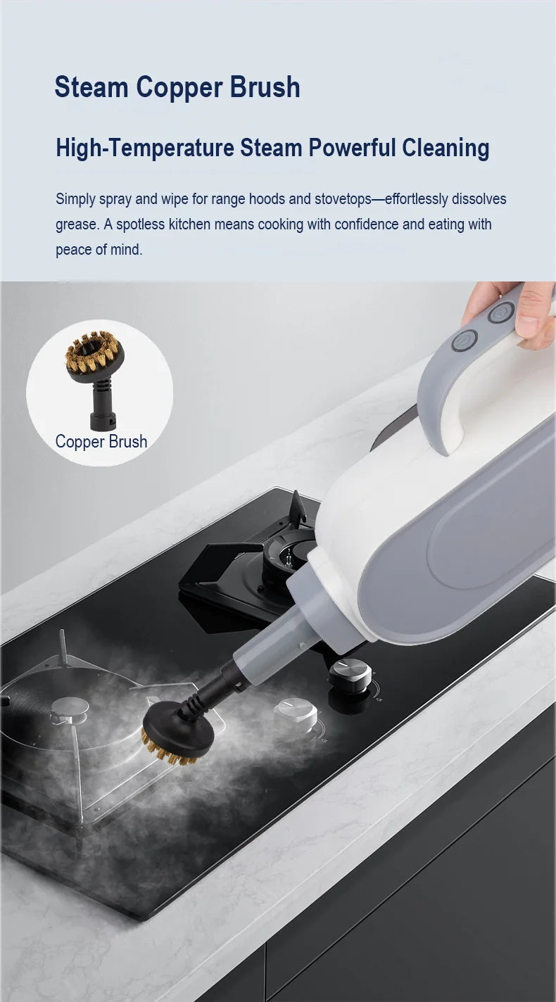 High Temperature Handheld Steam Cleaners Cleaning Kitchen Hood Car Steam Clean Machine Steam Mop Cleaner