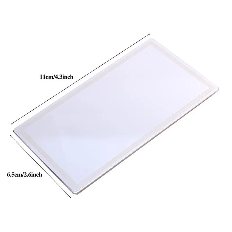 Car Makeup Mirror Car Stainless Steel Portable Auto Sun-Shading Visor HD Mirrors Car Interior Mirror Universal Car-styling